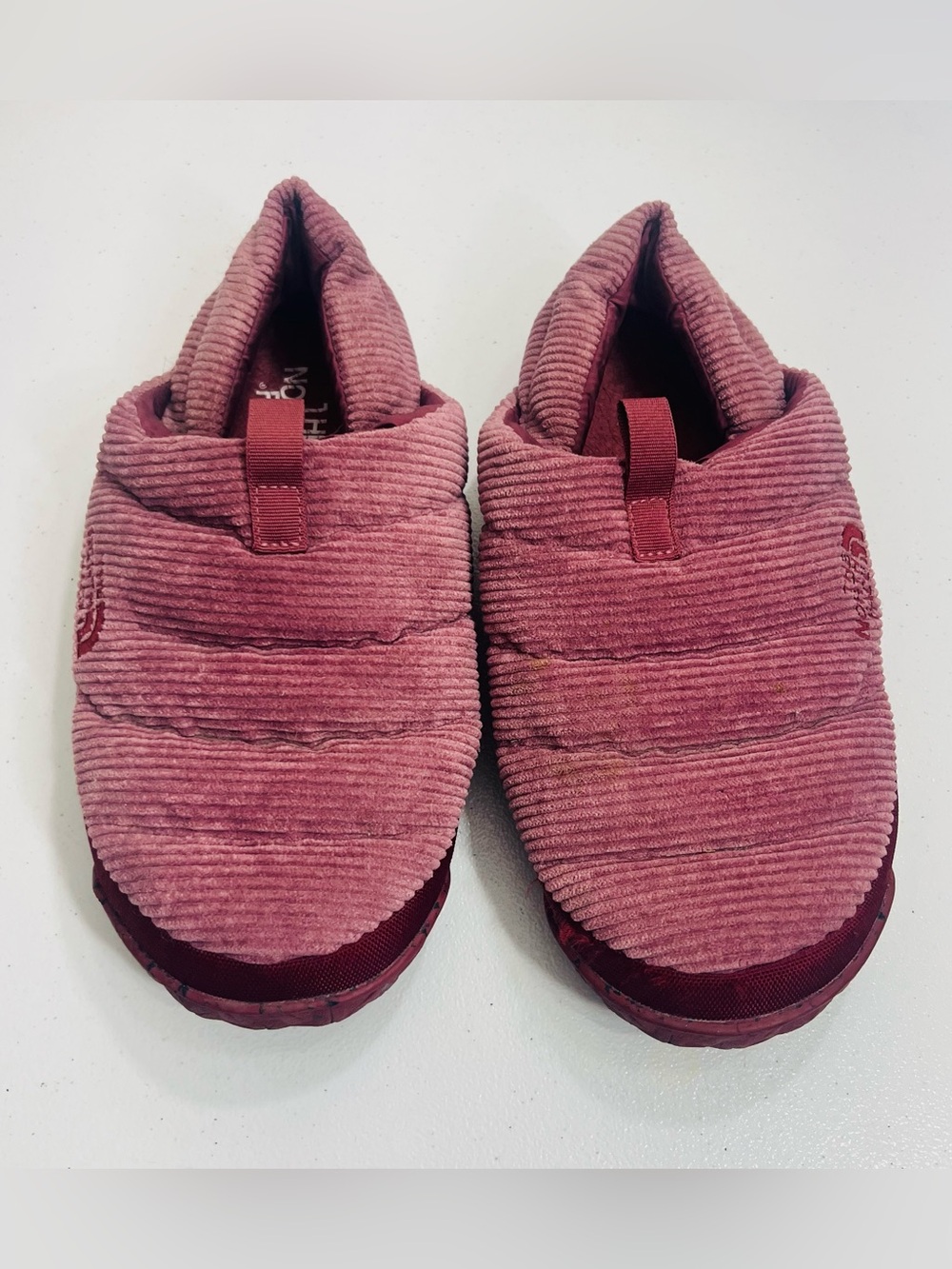 The North Face ThermoBall Women’s Slip-On Slippers Pink Corduroy US 9 EU 40
